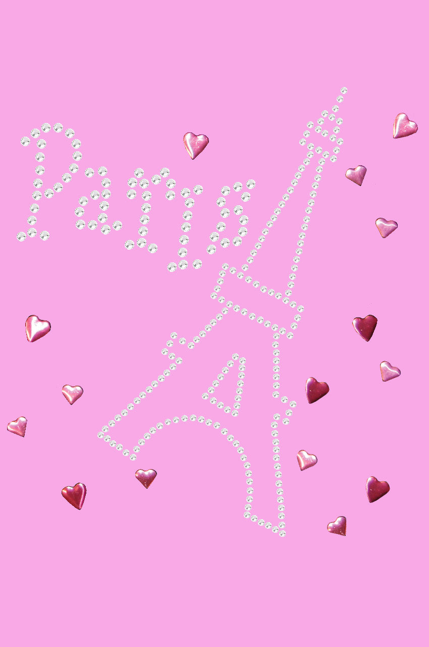 Paris with Ethel Tower - Womens T-shirt