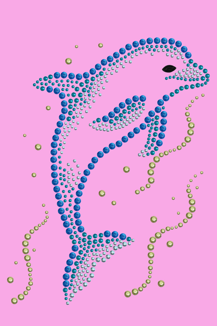 Dolphin (Blue) - Women's T-shirt