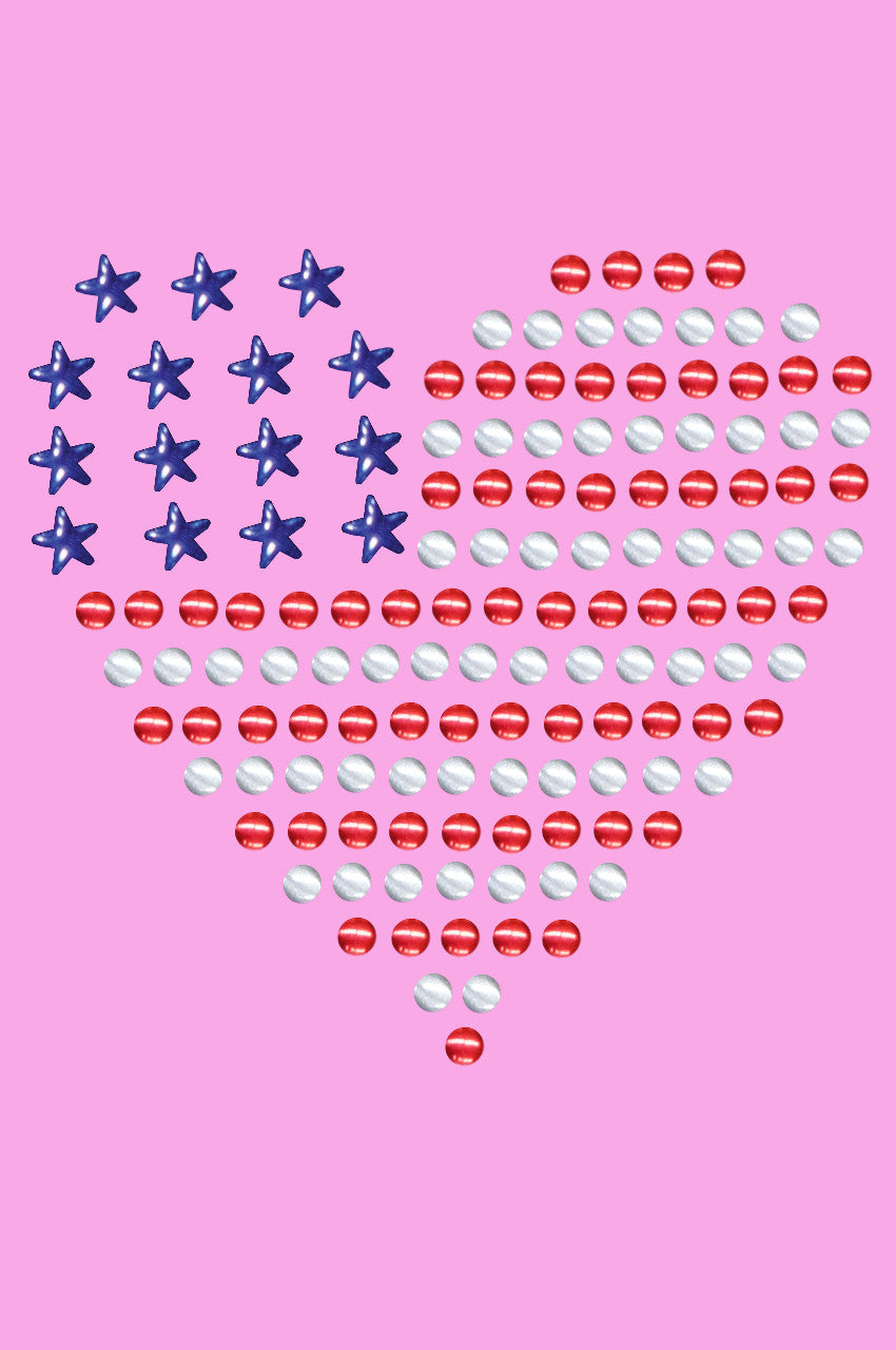Patriotic Heart 1 - Womens T-shirt