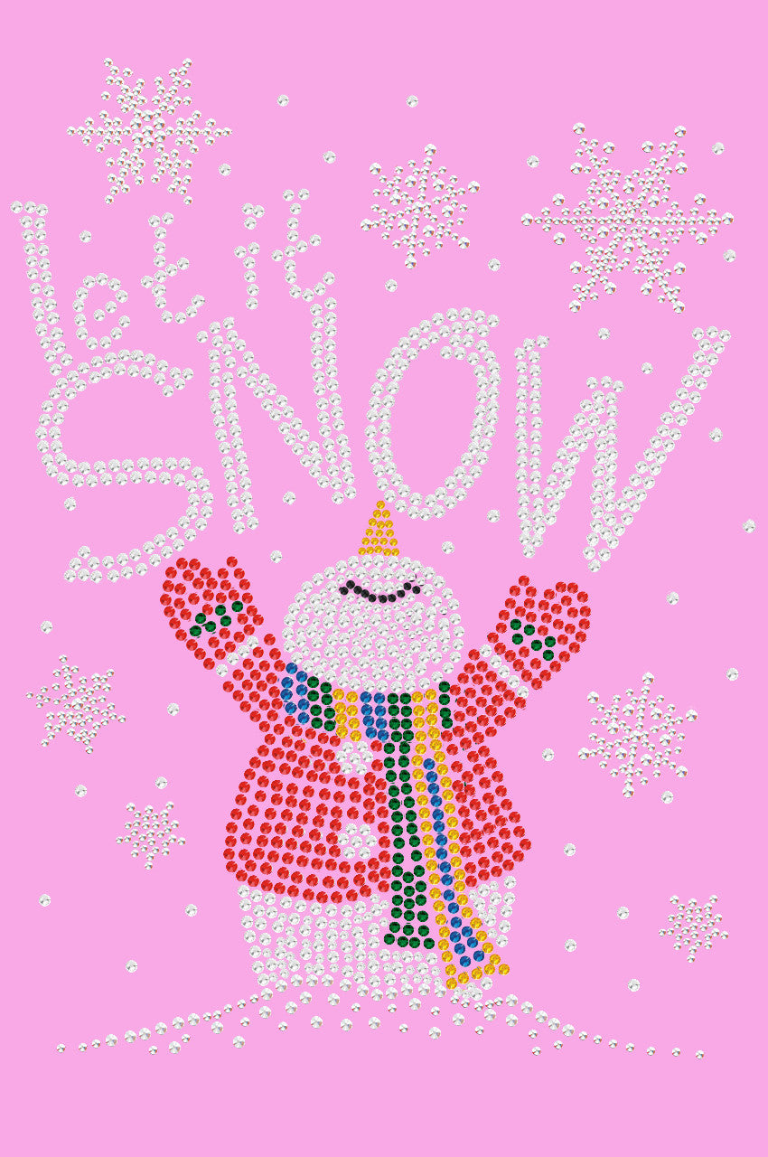 Let it Snow Snowman - Womens Tee