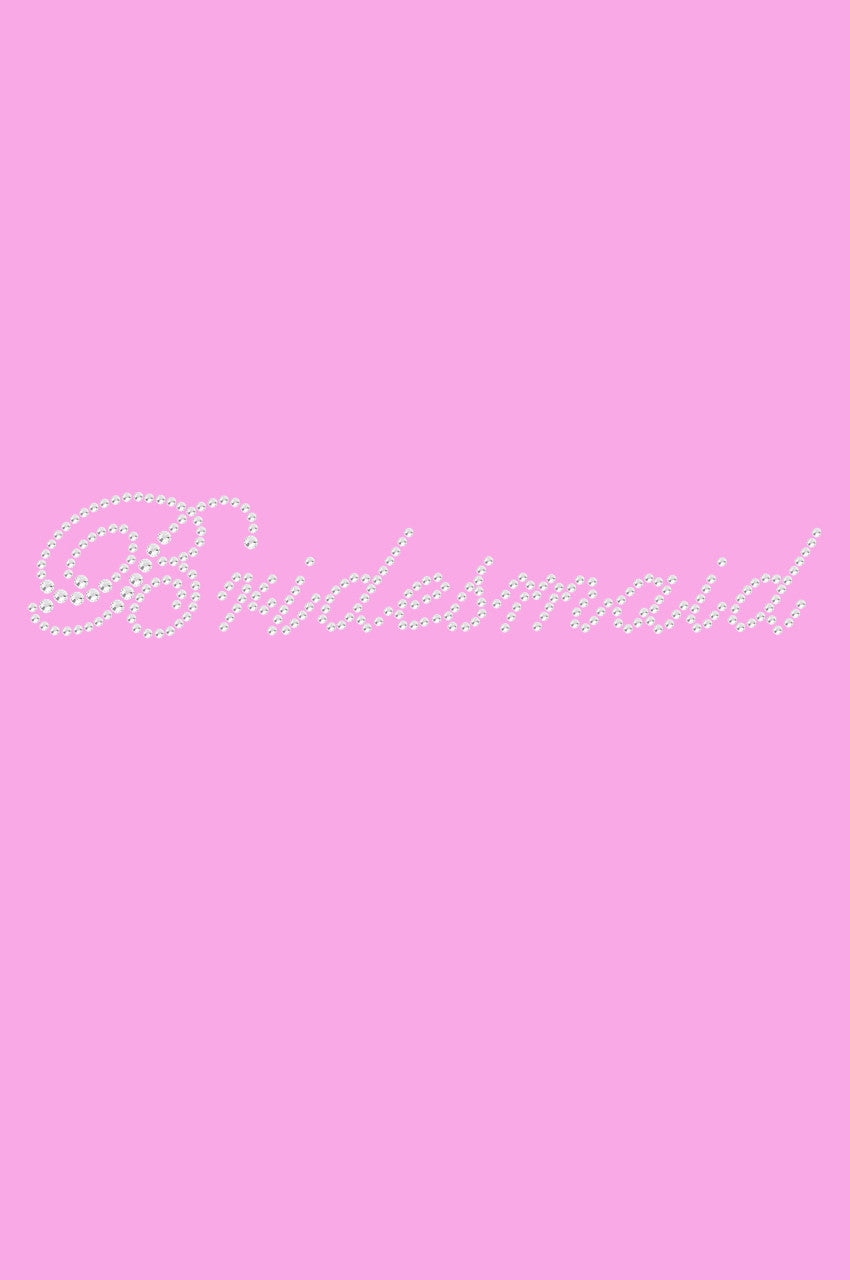 Bridesmaid (Script Letters)- Women's T-shirt
