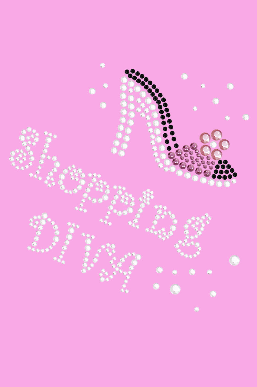 Shopping Diva - High Heel Shoe - Women's T-shirt