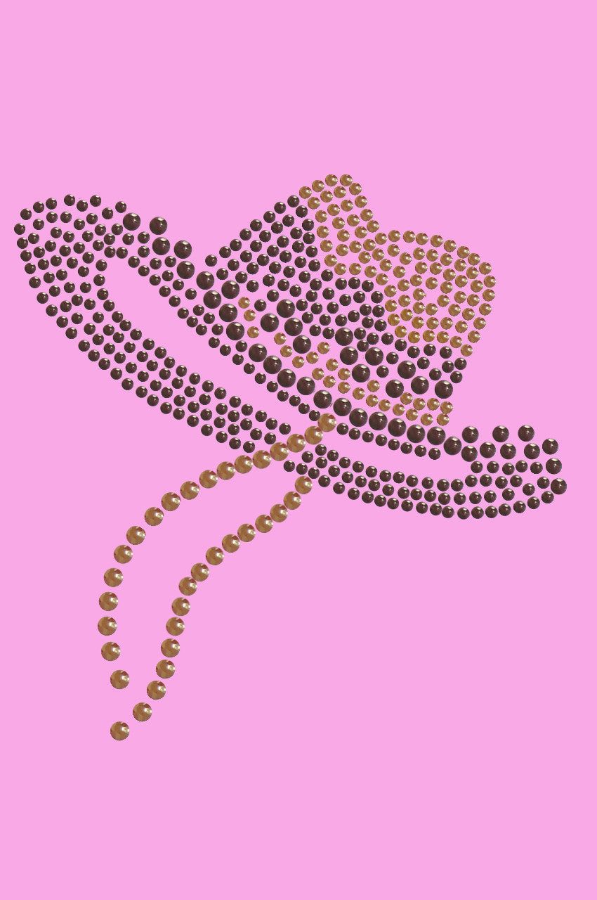 Brown Cowboy Hat - Women's T-shirt