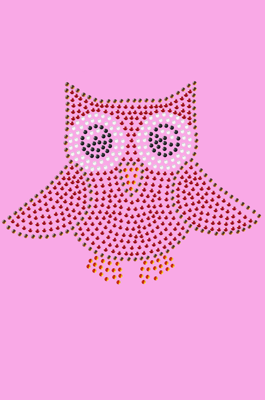 Pink Owl - Womens T-shirt