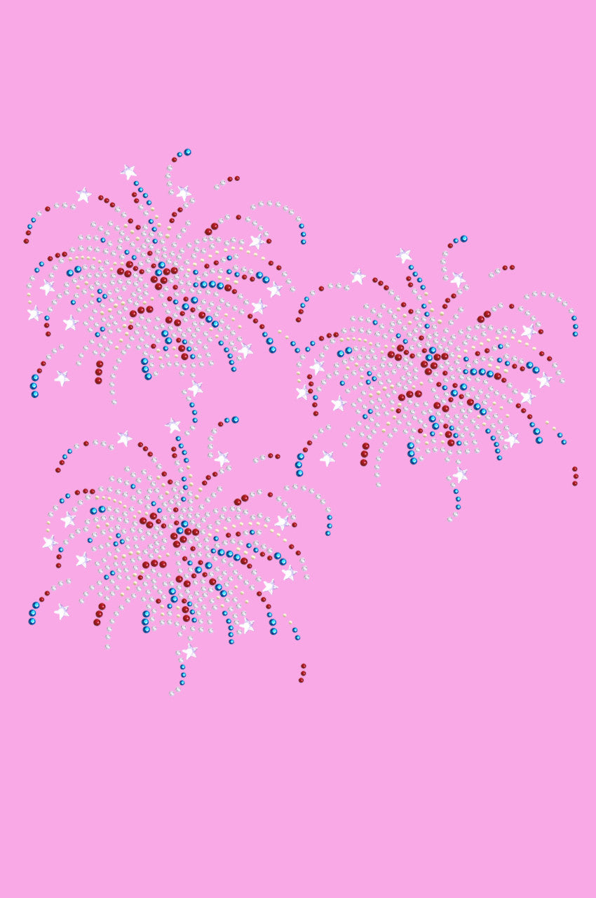 FIreworks (Cluster of Three) - Womens T-shirt