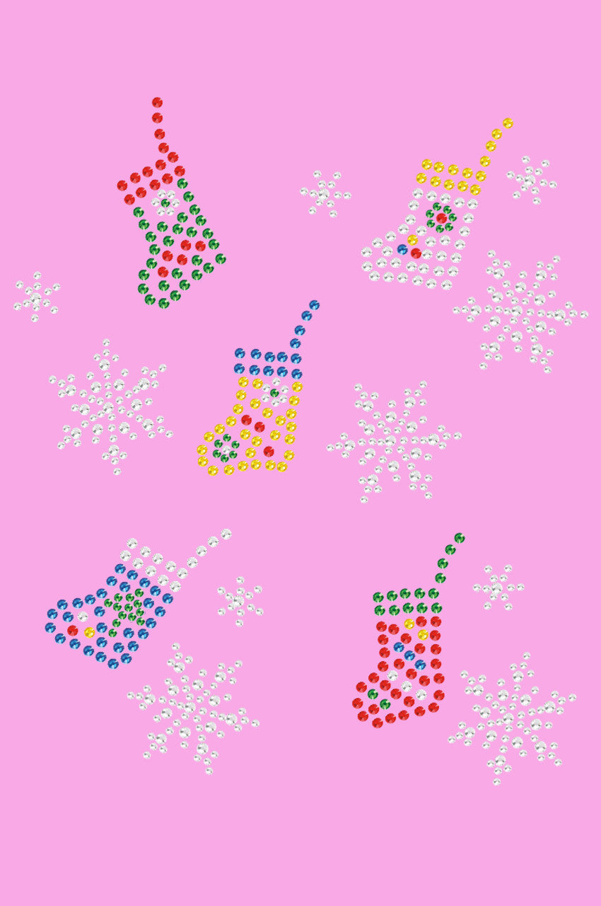 Stockings & Snowflakes - Bandana