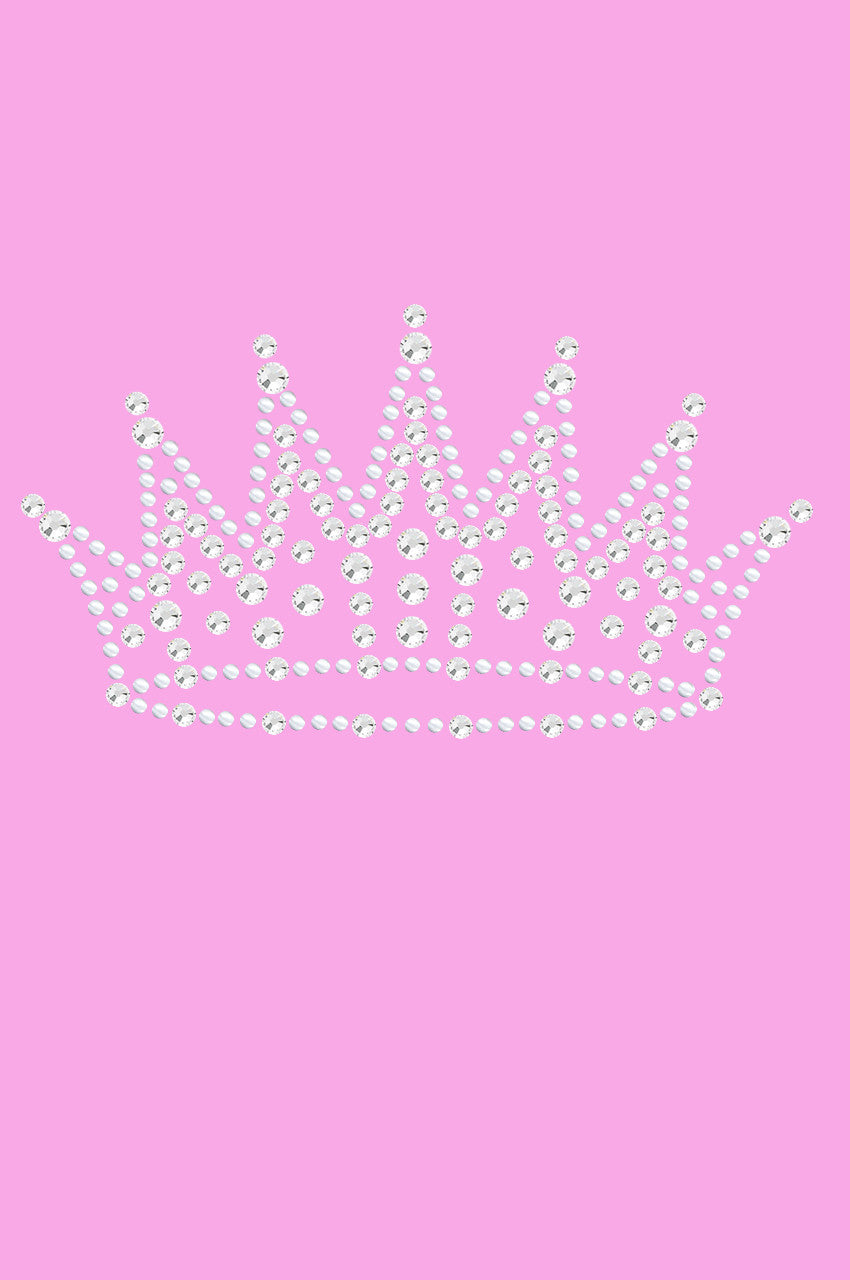 Crown 1 (Austrian crystal Rhinestones) - Womens T-shirt