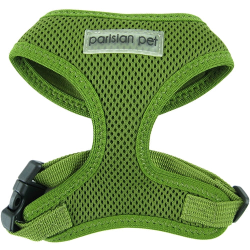 Parisian Pet Freedom Harness Green
