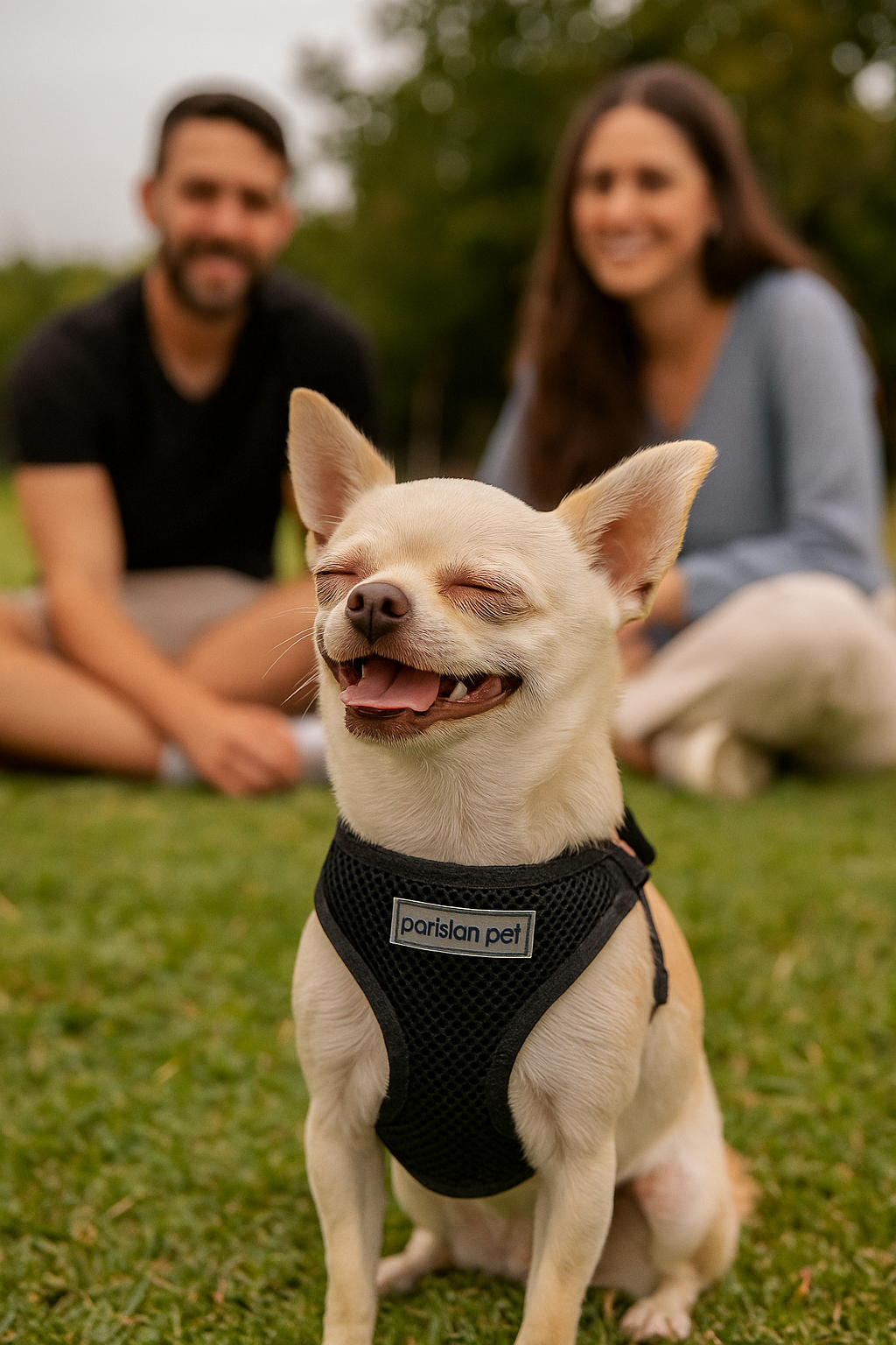 Parisian Pet Freedom Harness Black | HT Animal Supply