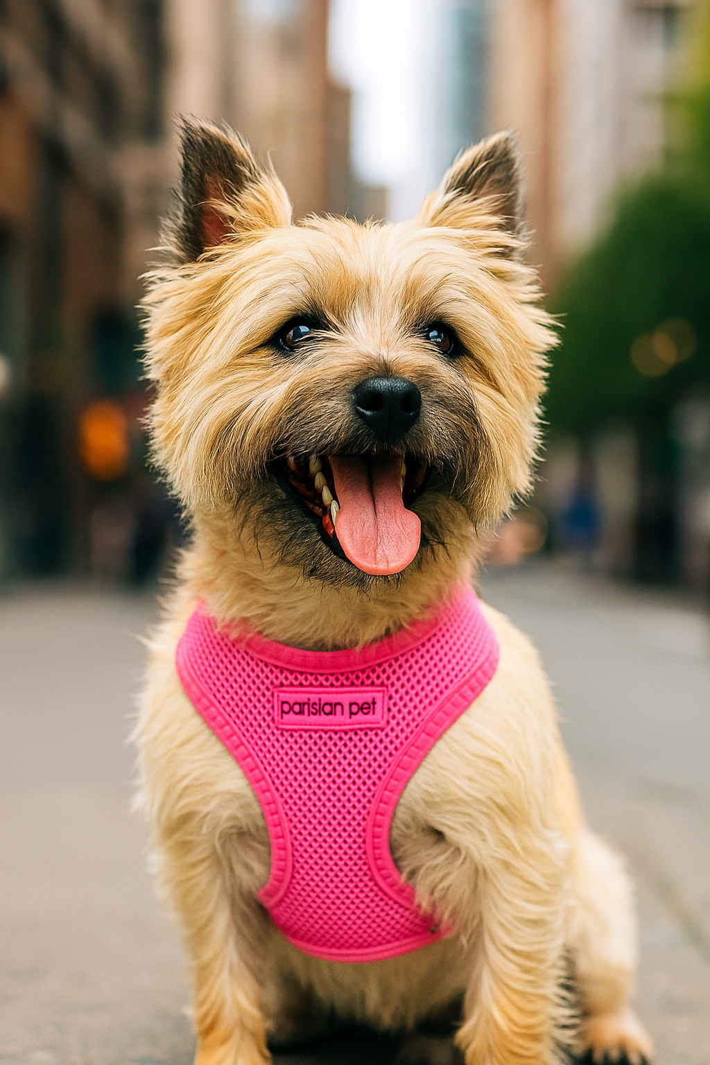 Parisian Pet Freedom Harness-Pink