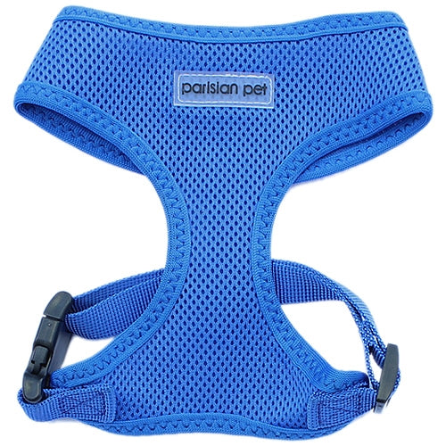 Parisian Pet Freedom Harness for Dogs & Cats – Comfortable and Durable Neon Blue Pet Harness