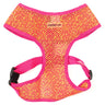 Parisian Pet Sport Net Harness for Dogs & Cats – Comfortable & Adjustable Pet Apparel, Pink Yellow