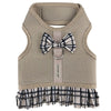 Parisian Pet Khaki Plaid Harness Dress