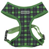 Parisian Pet Freedom Harness Scottish-Green & Blue