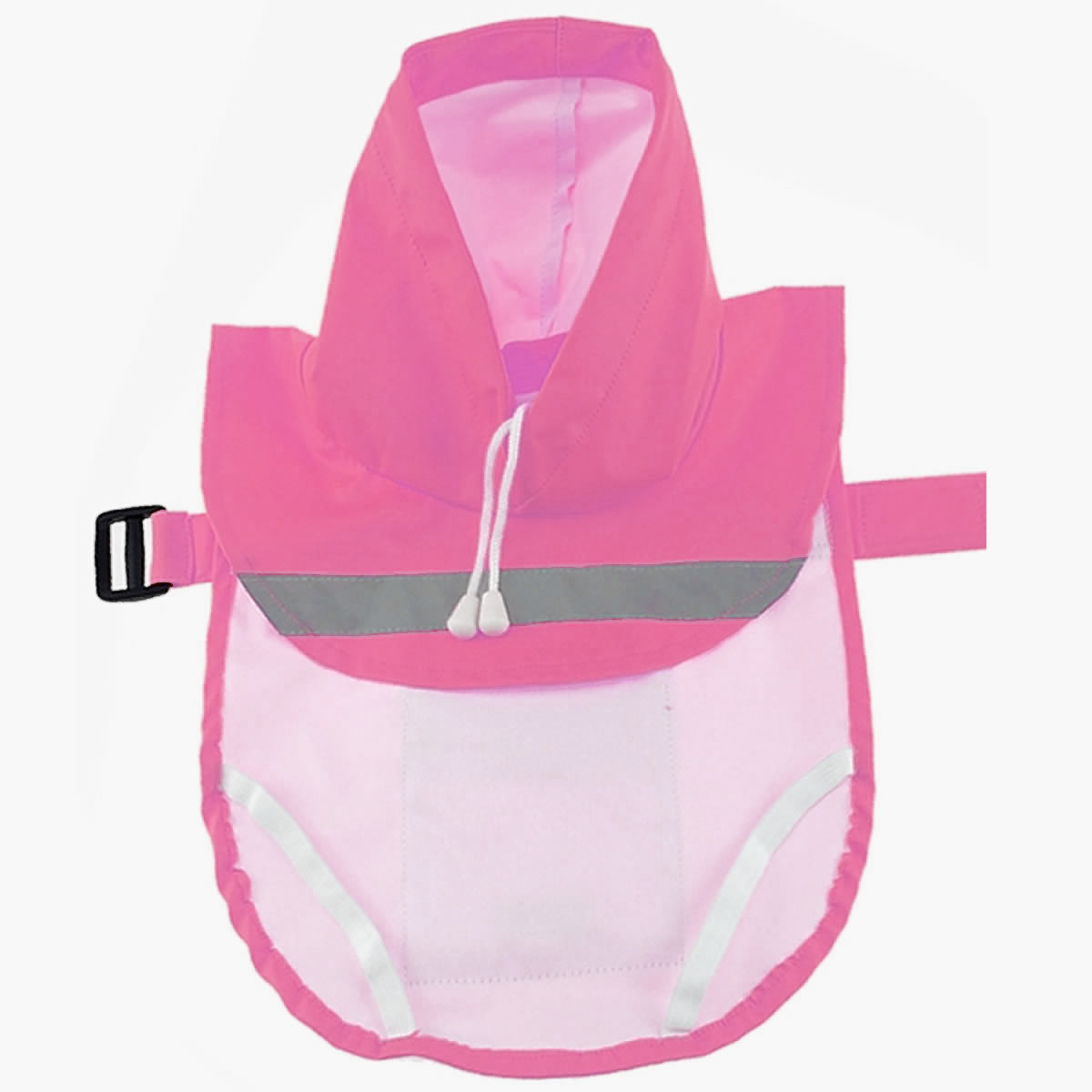 Parisian Pet Pink Raincoat for Dogs & Cats, Waterproof Dog Raincoat, Designer Pet Coat, Pink