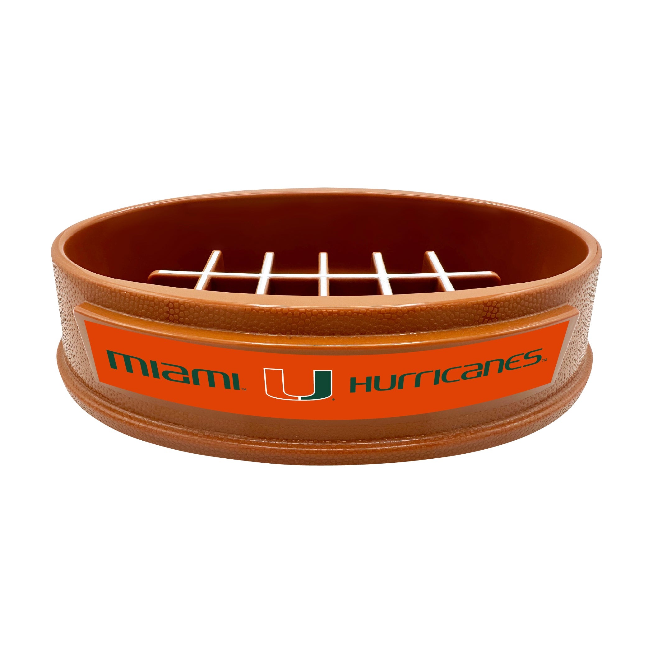 Miami University Football Slow Feeder Bowl