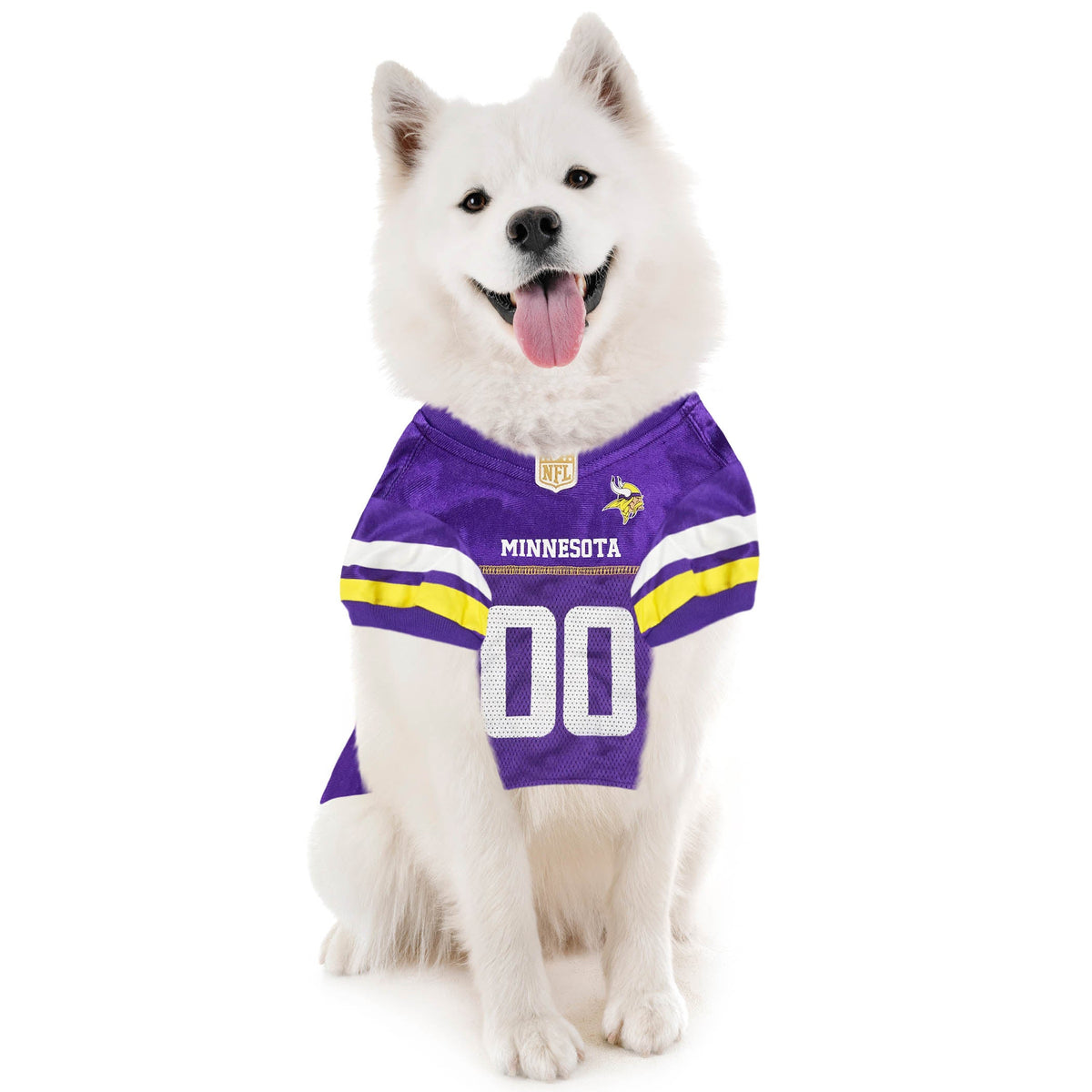 NFL Minnesota Vikings Striped Mesh Pet Jersey