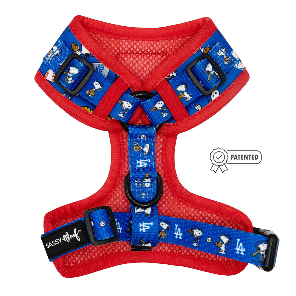 Dog Adjustable Harness - MLB™ x Peanuts™ Los Angeles Dodgers™
