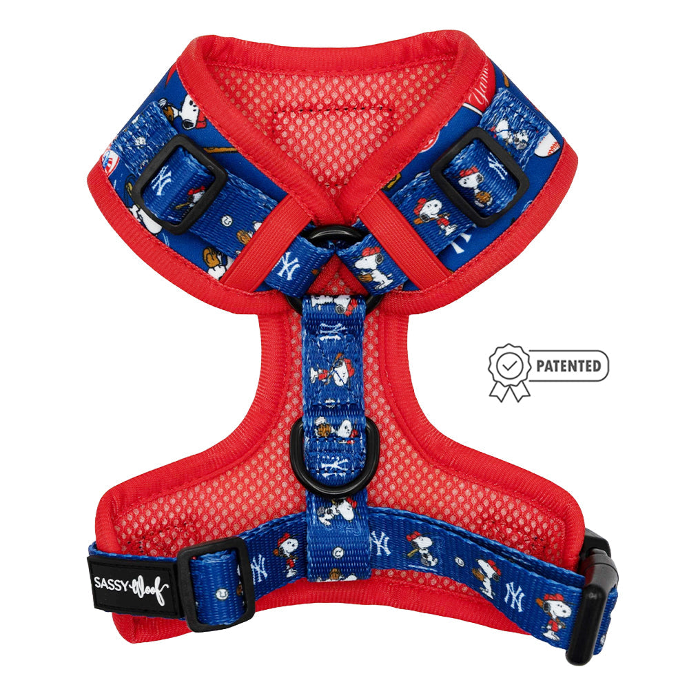 Dog Adjustable Harness - MLB™ x Peanuts™ New York Yankees™