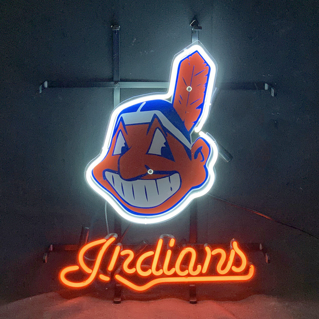 Cleveland Indians Sport Logo Neon Signs