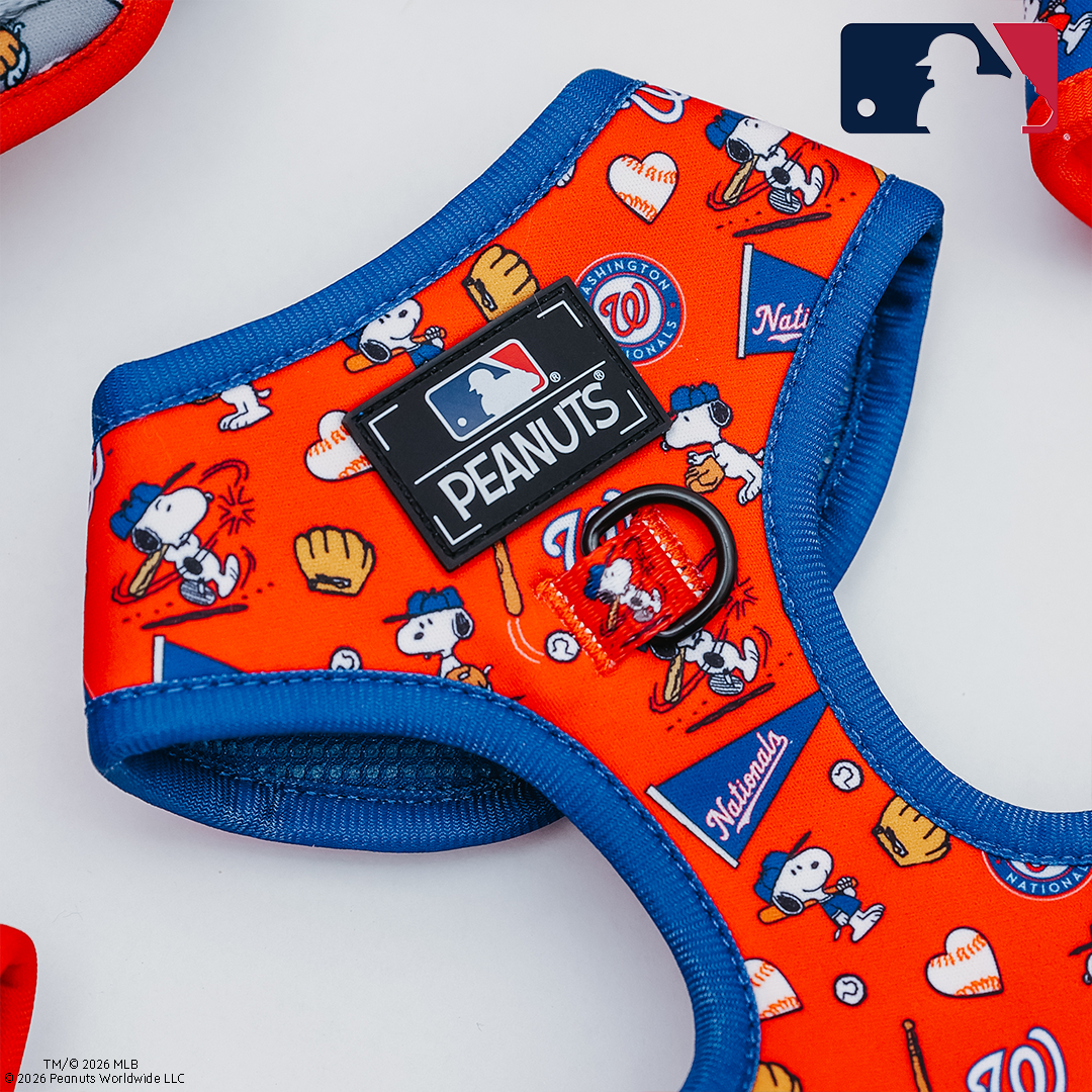 Dog Adjustable Harness - MLB™ x Peanuts™ Washington Nationals™