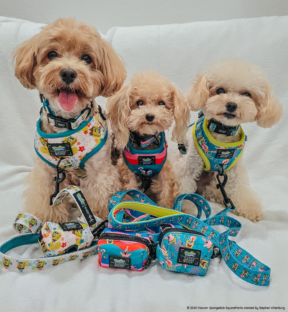 Dog Adjustable Harness - SpongeBob SquarePants™ Bikini Bottom