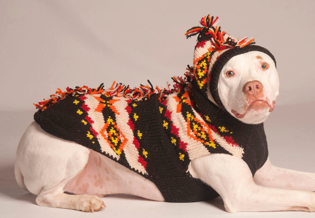 Chilly Dog Mohawk Wool Dog Sweater