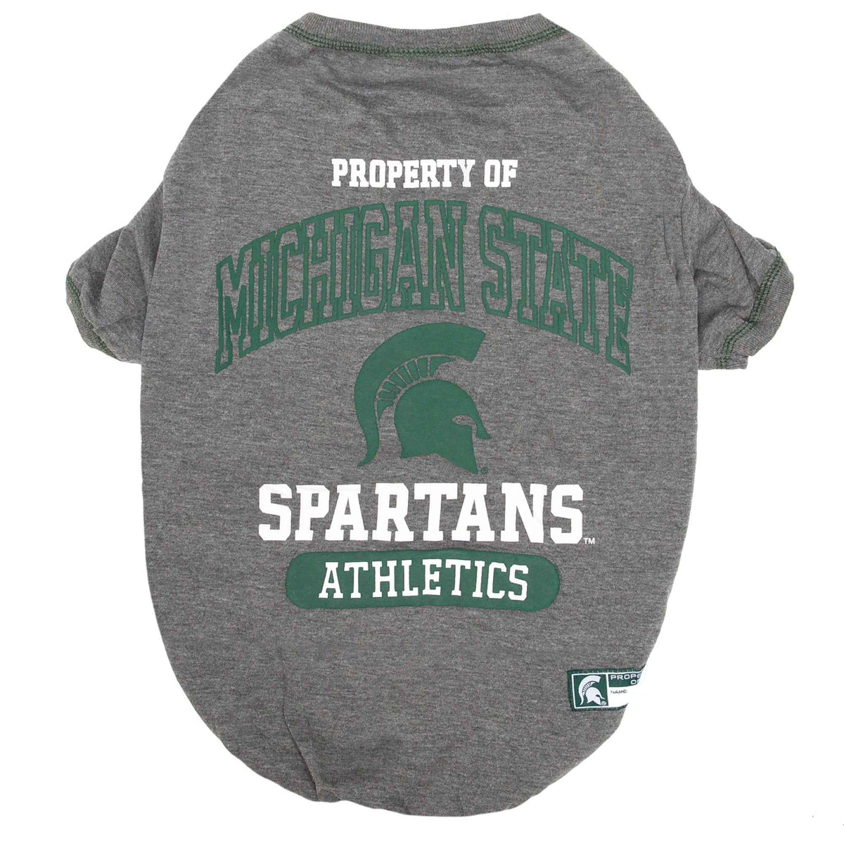 NCAA Michigan State University Spartans Dog T-Shirt