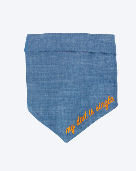 EMBROIDERED BANDANA