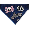 Biker Girl Denim Bandana