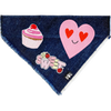 I Love Sweets Denim Bandana