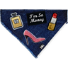 I'm so Money Denim Bandana