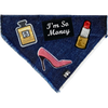 I'm so Money Denim Bandana