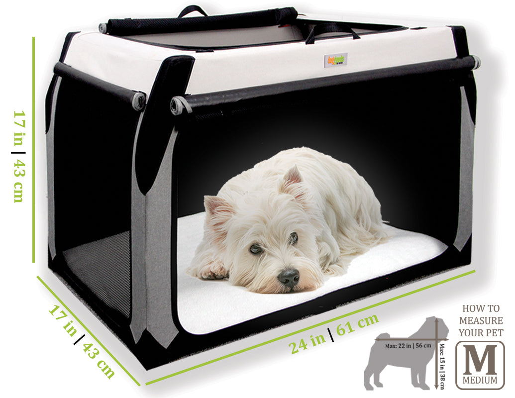 The Foldable Travel Dog Crate By DogGoods