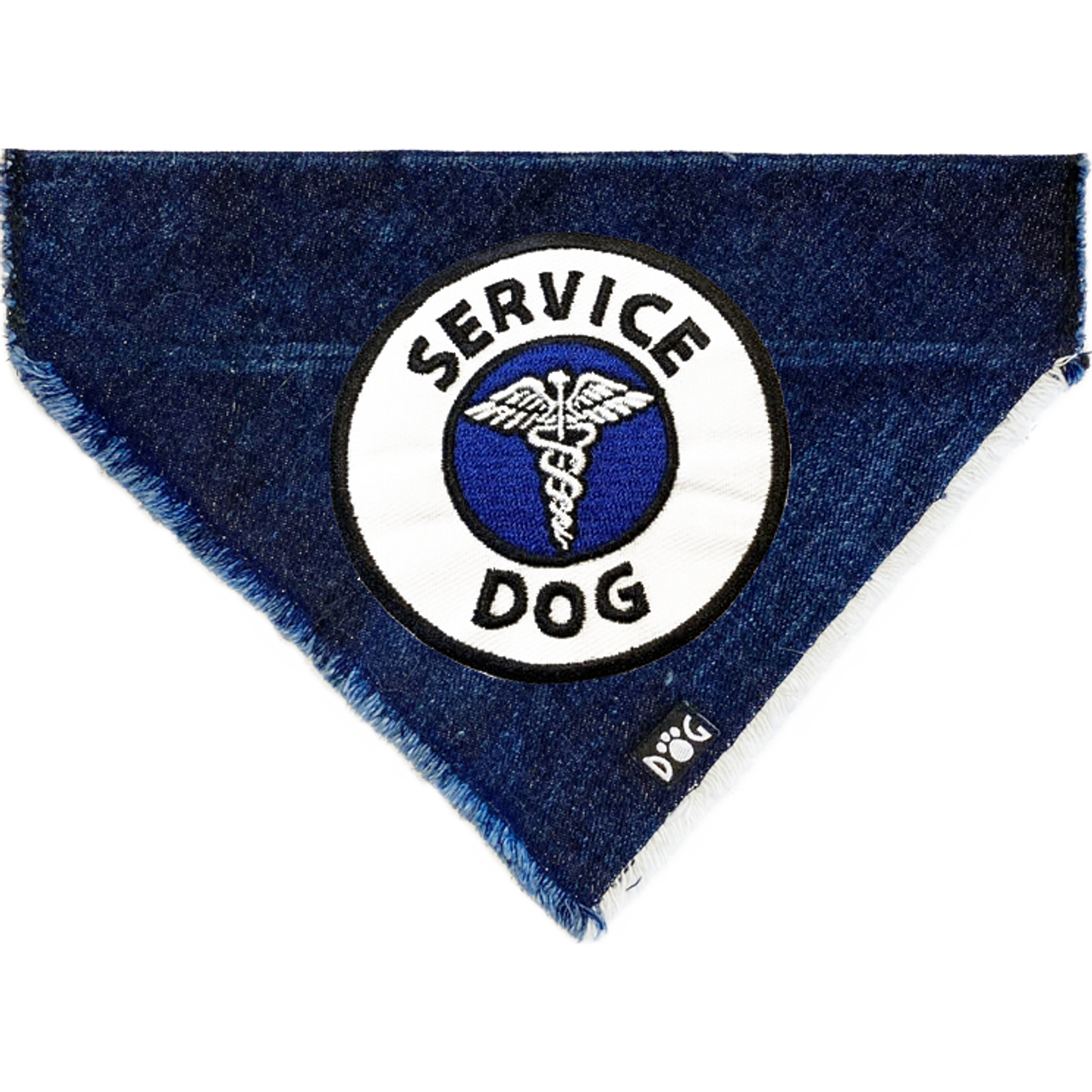 Service Dog Denim Bandana