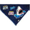 Shark Attack Denim Bandana