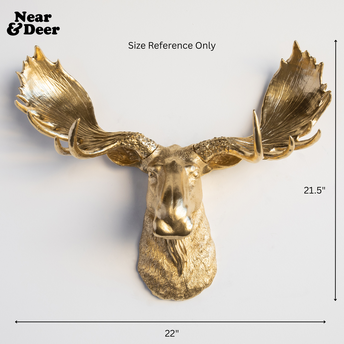 Faux Moose Sculpture