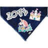 Love, Hearts & Rose Denim Bandana