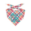 Mama's Girl Luxe Flannel Dog Bandana