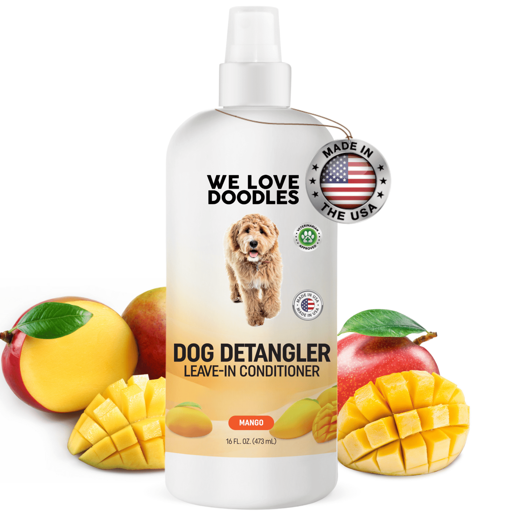 Dog Detangler Spray (Mango Scent)