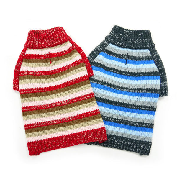 DOGO Marl Stripes Dog Sweater