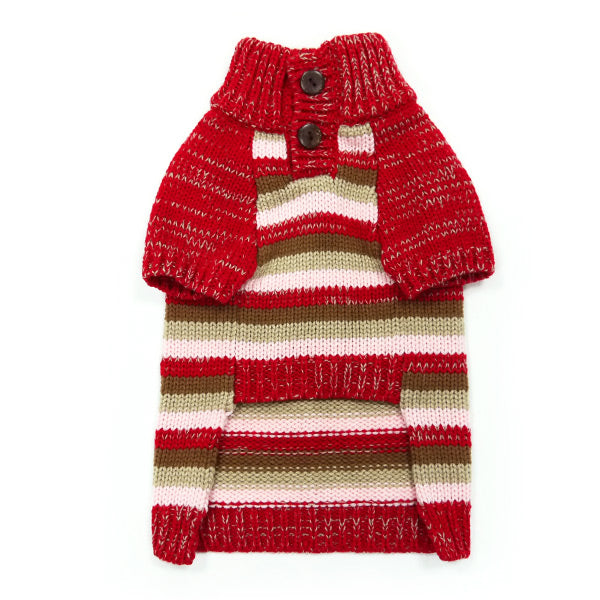 DOGO Marl Stripes Dog Sweater