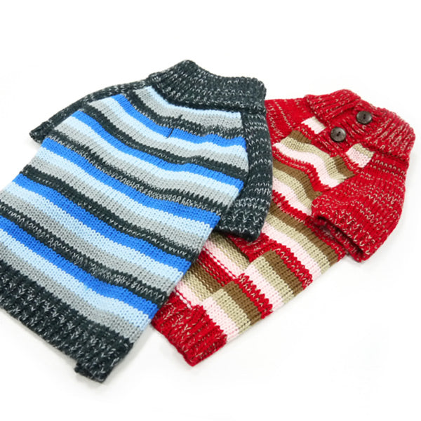 DOGO Marl Stripes Dog Sweater