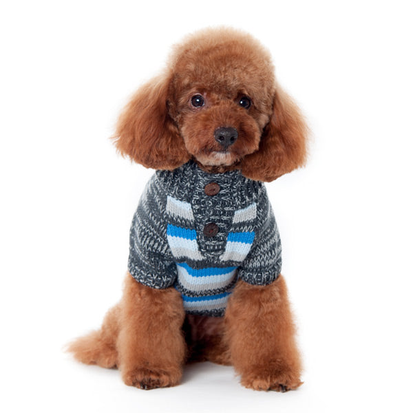 DOGO Marl Stripes Dog Sweater
