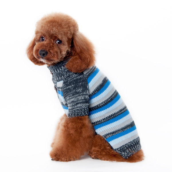 DOGO Marl Stripes Dog Sweater