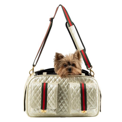 Marlee 2 - Ivory Quilted with Stripe by Petote