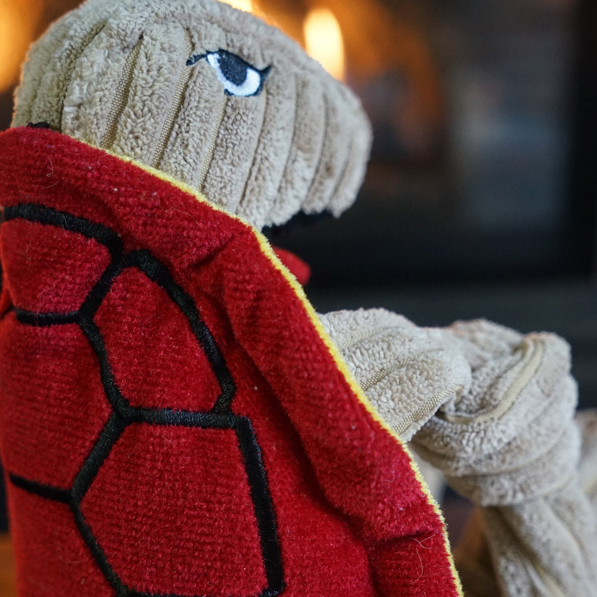 NCAA University of Maryland - Testudo the Terrapin Knottie Plush Dog Toy | HT Animal Supply