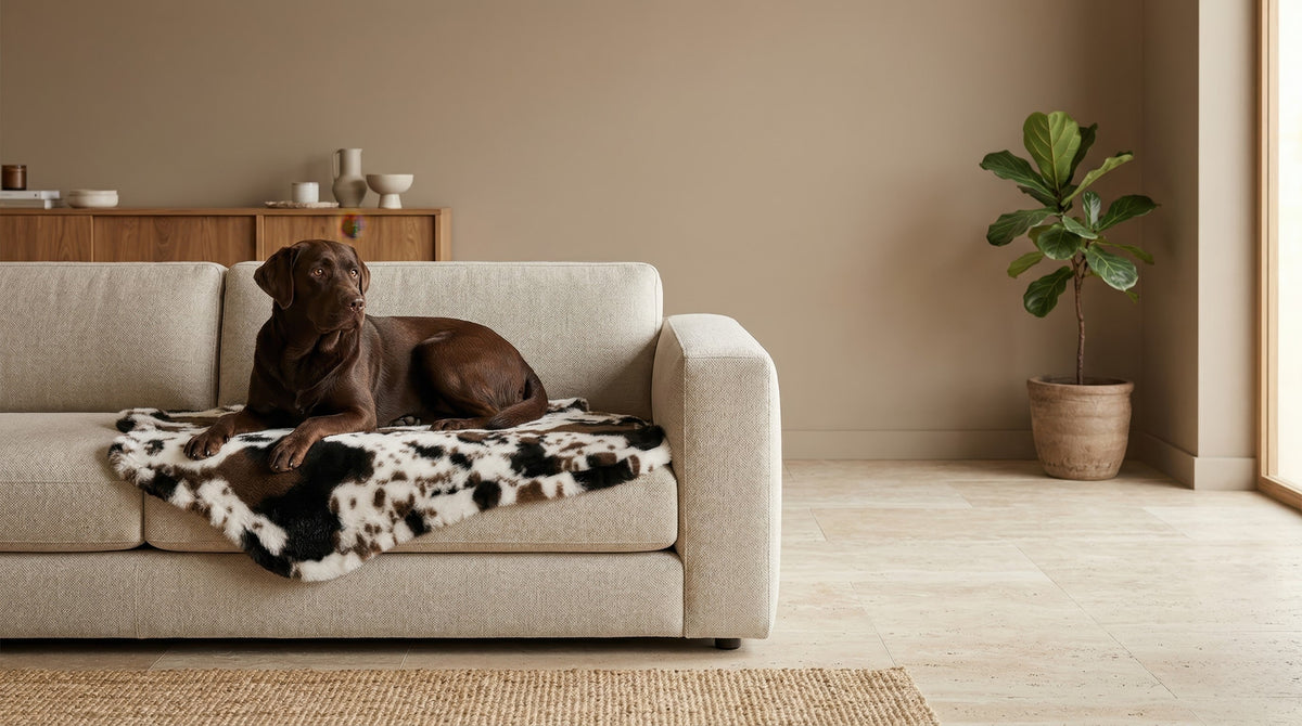 Bowsers Maverick Furniture Topper Dog Couch Cover - Washable Couch and Furniture Protection