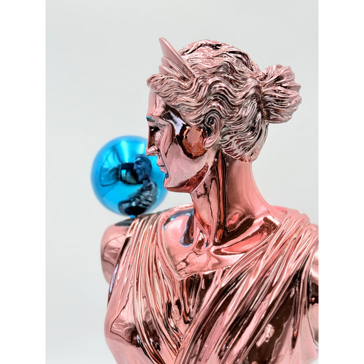 And Iconic Artemis Sculpture Blue Balloon Style