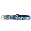 Up Country Navy Camo Cast Brass Martingale Collar